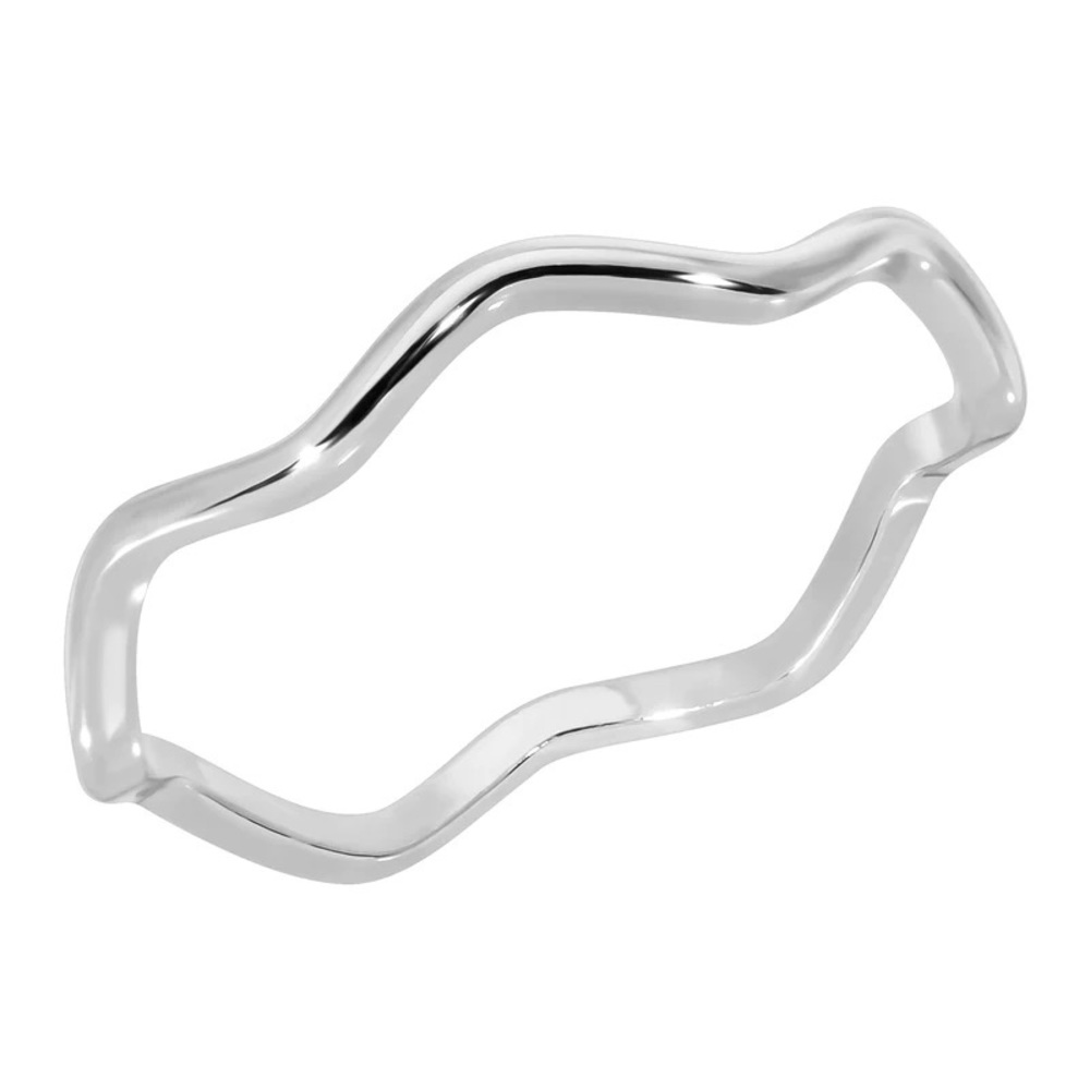 Sterling silver wavy ring!